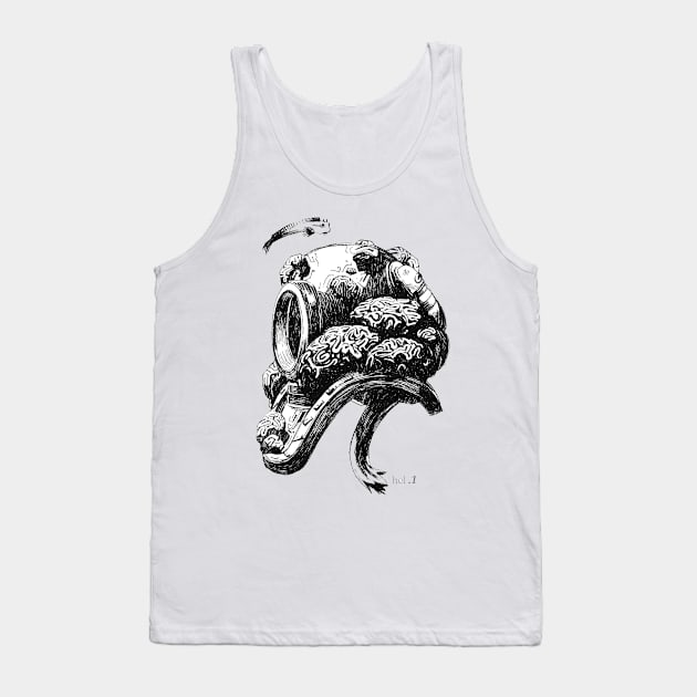 Helmets series 1 hel 1 Tank Top by Mikemanoart